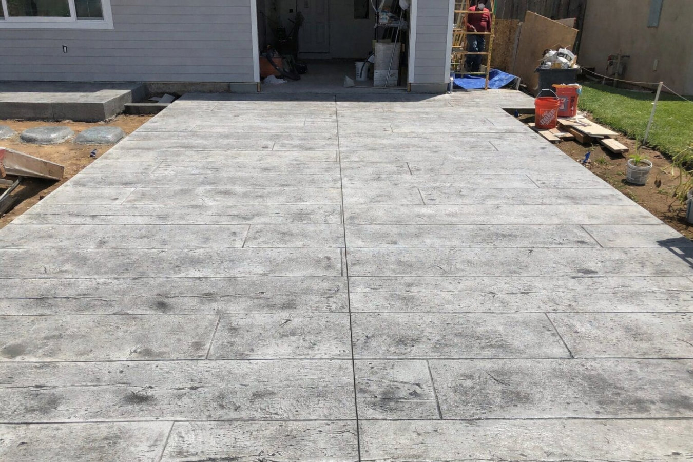 Stamped concrete services in Beaumont, CA